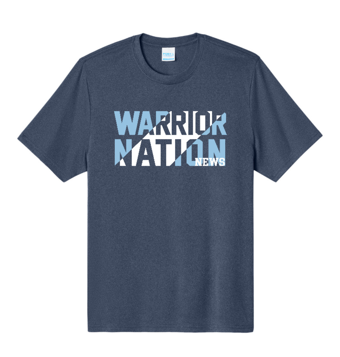 EXTRAS - 2025 WNN Performance Short Sleeve - Port & Company - True Navy Heather