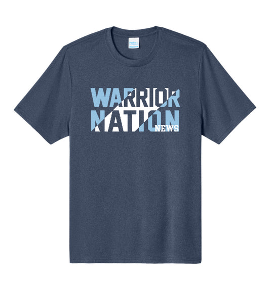 EXTRAS - 2025 WNN Performance Short Sleeve - Port & Company - True Navy Heather