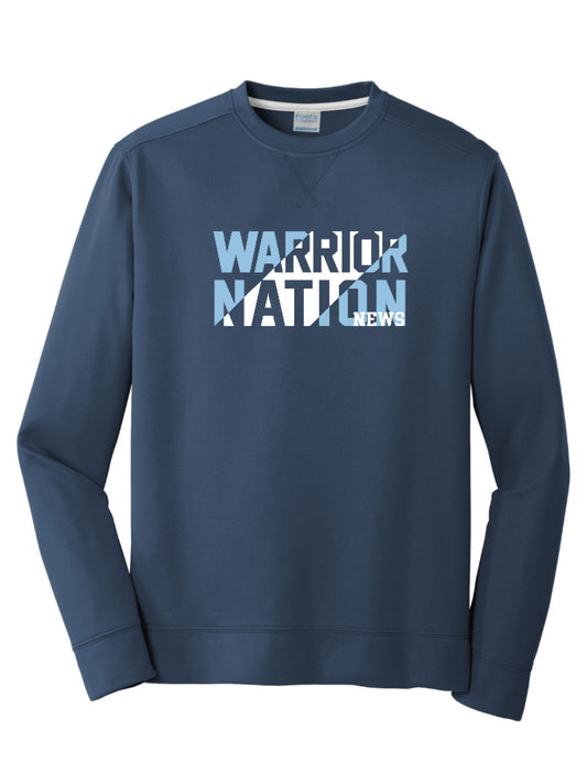 EXTRAS - 2025 WNN Performance Crewneck Sweatshirt - Port & Company - Deep Navy