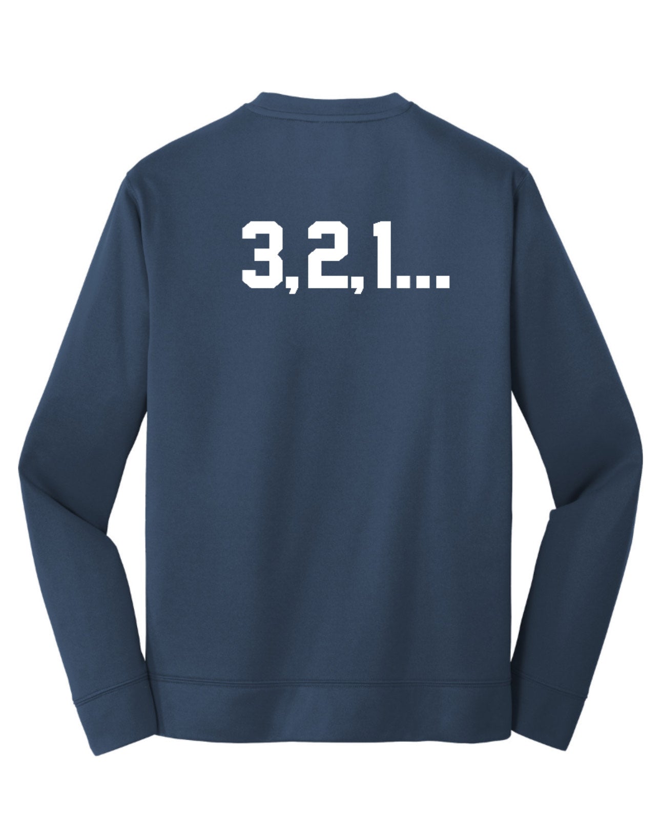 EXTRAS - 2025 WNN Performance Crewneck Sweatshirt - Port & Company - Deep Navy