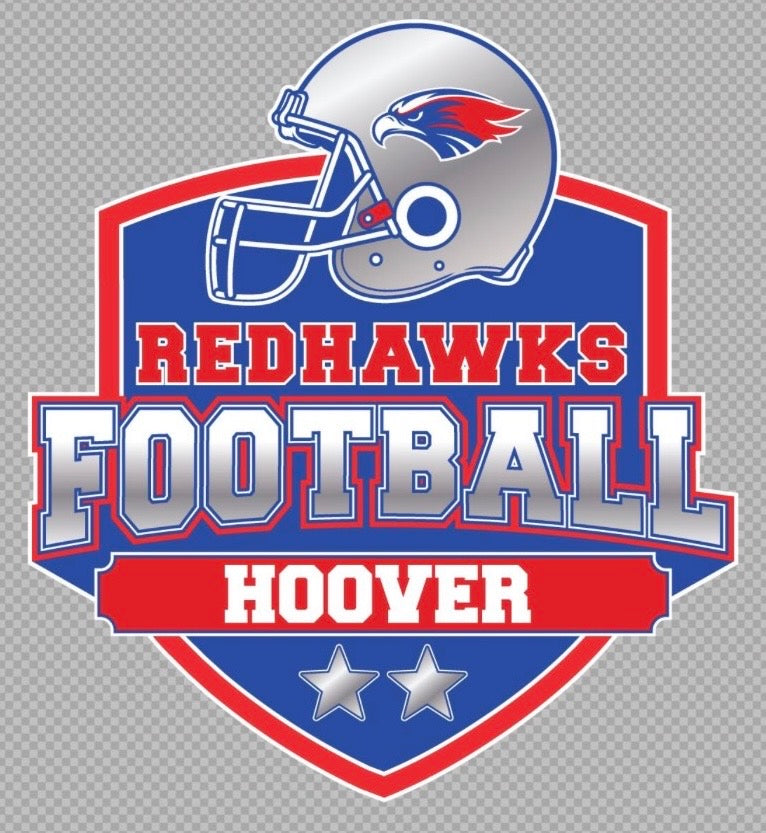 REDHAWKS FOOTBALL Yard Sign + Weatherproof Vinyl Sticker