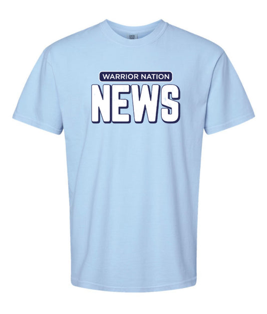 EXTRAS - 2025 WNN Program Short Sleeve - Comfort Colors - Hydrangea Blue