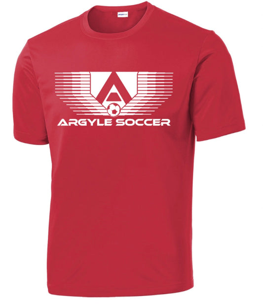 FINAL FEW - Youth & Adult - Messi Soccer Performance Tee - Red