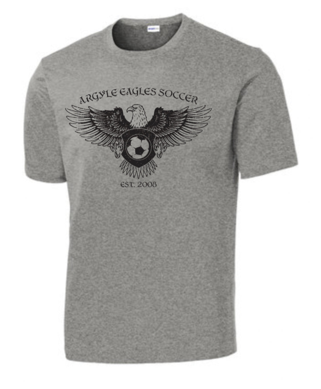 FINAL FEW - English Football Performance Tee - Athletic Grey