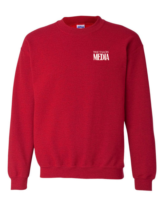 2025 TALONnews Crewneck Sweatshirt - Antique Cherry Red