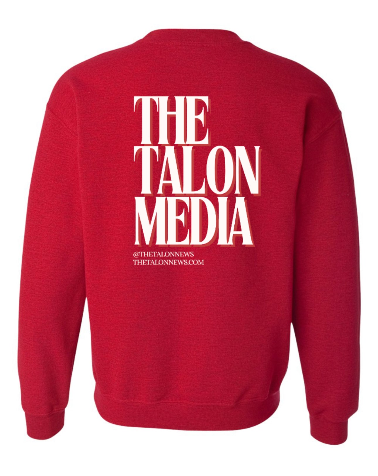 2025 TALONnews Crewneck Sweatshirt - Antique Cherry Red