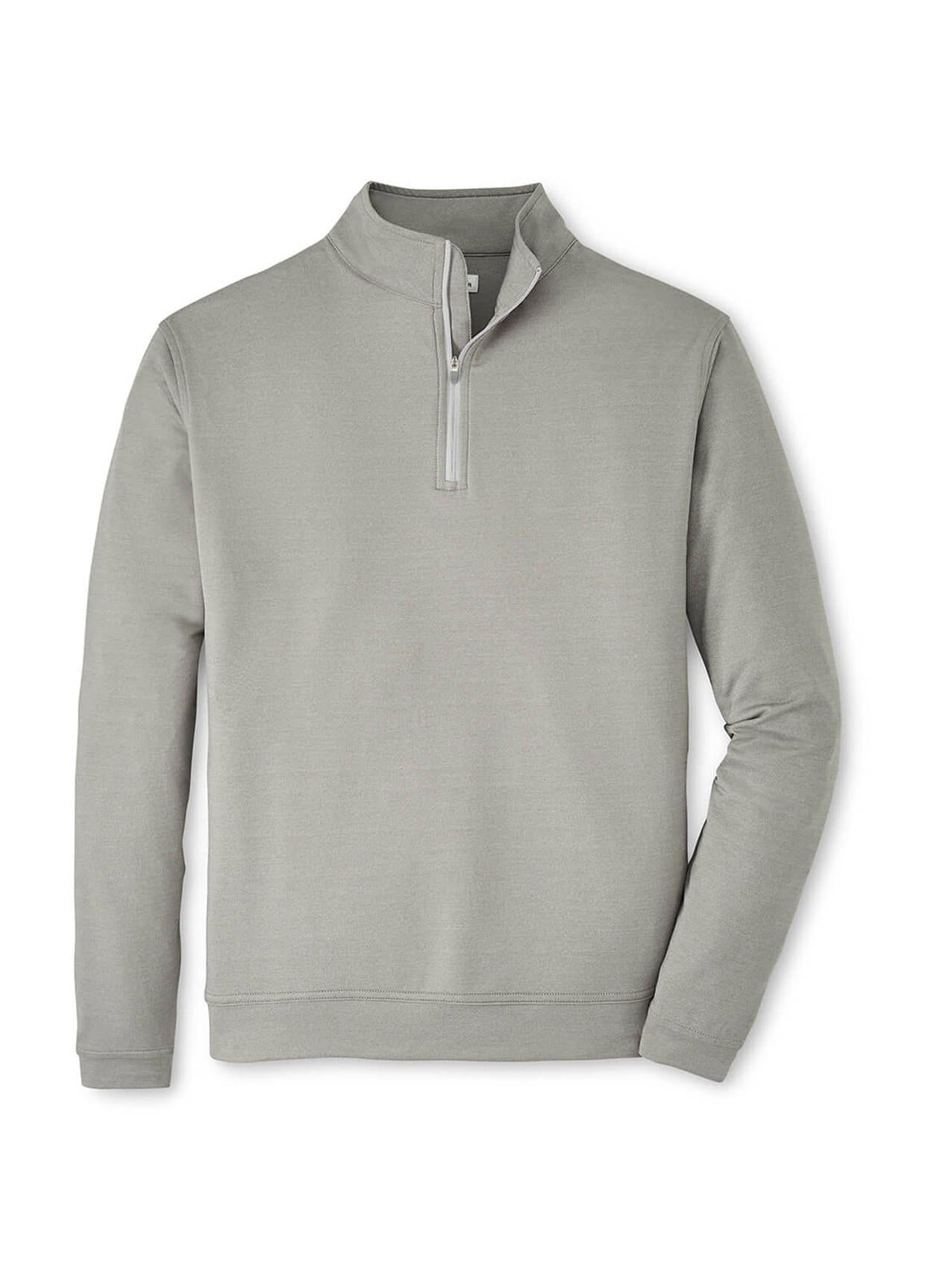 Peter Millar Men's Performance Melange Perth Layer Quarter-Zip - Navy