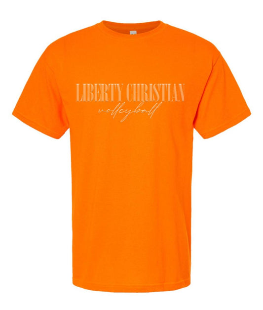 EXTRAS - Liberty Volleyball - Short Sleeve - Orange