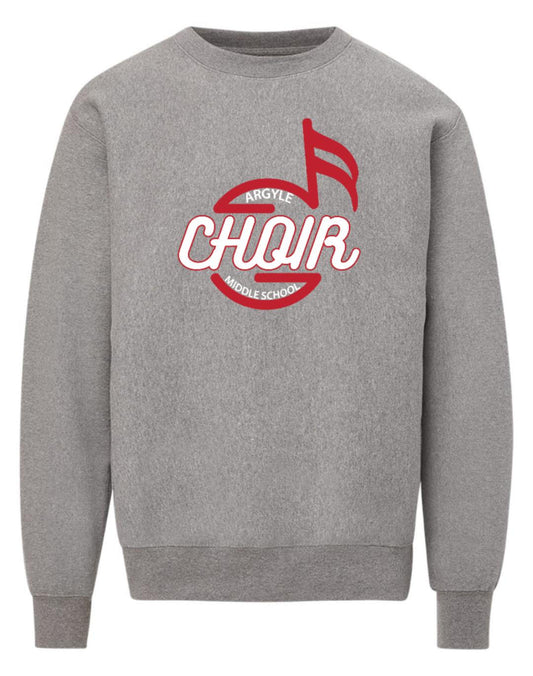 FINAL FEW SALE - AMS Choir 24 - Crewneck Sweatshirt - Graphite